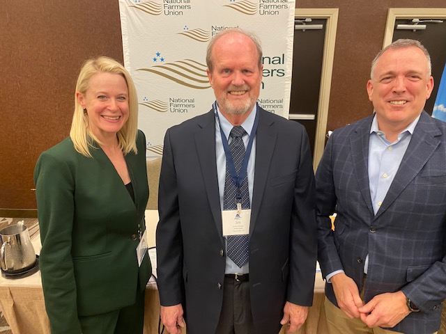 Great day at <a href="/NAFB/">NA🎙FB</a>'s Washington Watch discussing issues of importance to America's family farmers and ranchers--from #FairnessforFarmers, biofuels, cattle market transparency, and right to repair.