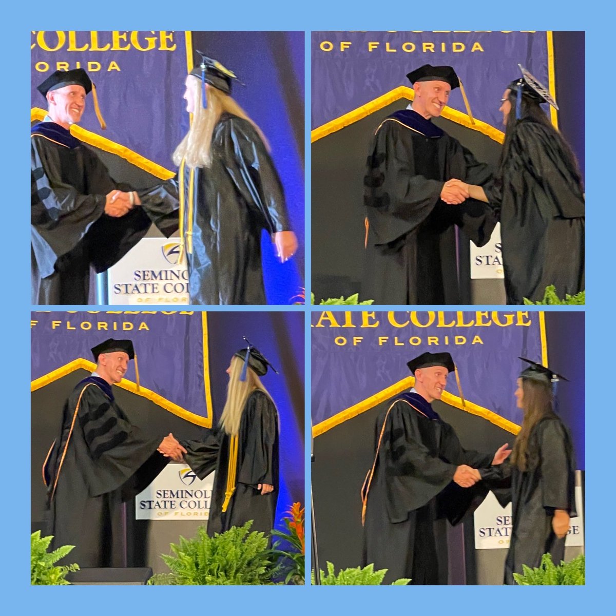 SeminoleStateSB's tweet photo. Here’s some of the players getting their degrees tonight🥎🎓❤️@buildingRaiders @SeminoleState #SSCGRAD #GoStateGoFar https://t.co/8wzt1AlOOO