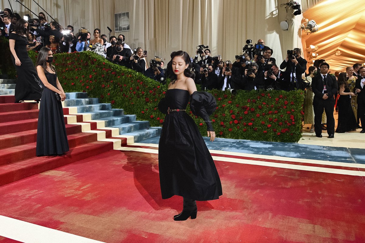 Jennie of Blackpink attends the 2022 #MetGala