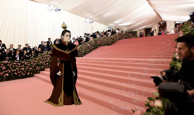 Zuko has arrived at the #MetGala