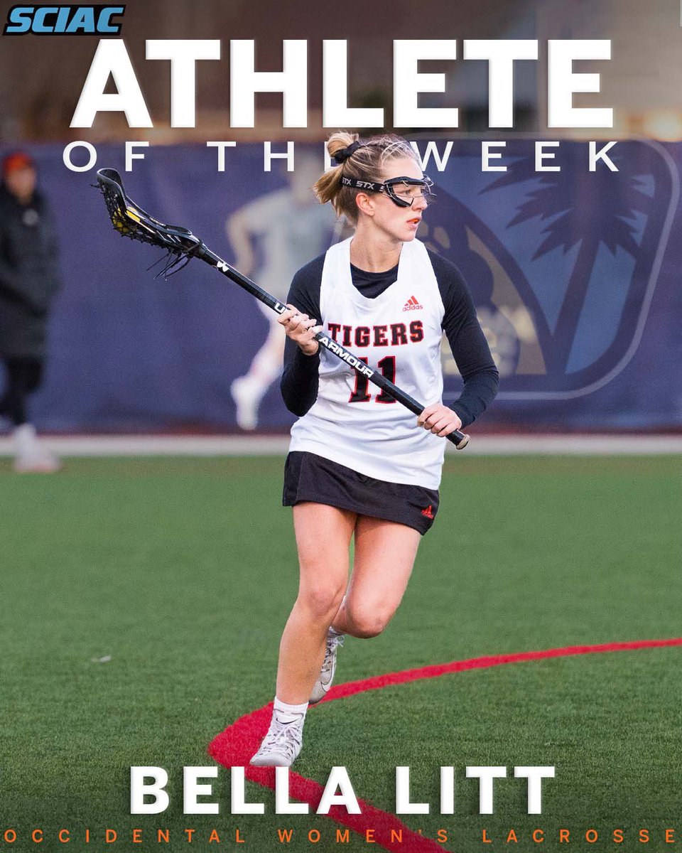 Congrats Bella Litt: Defensive Athlete of the Week! Read more @theSCIAC