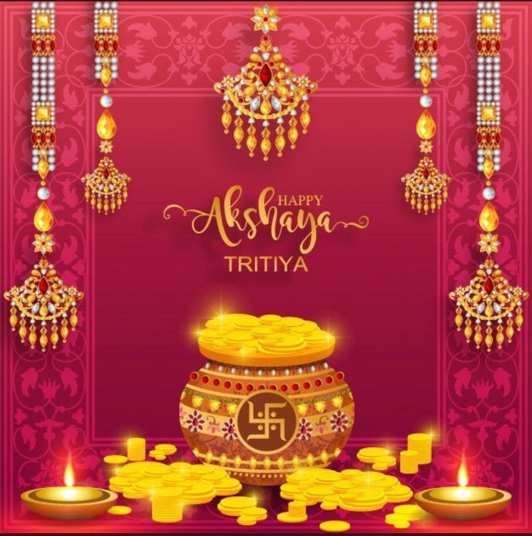 rakesh_770's tweet photo. Wishing you all a prosperous and healthy and blessed #AkshayaTritiya 🙏🙏 
#जयश्रीराम
#जय_भगवान_परशुराम https://t.co/76bUL4BlE6