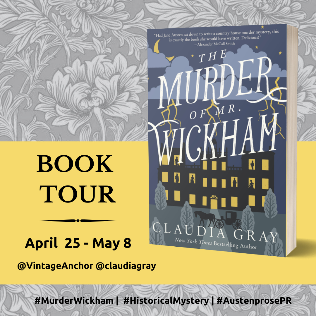 So excited to share my review for this book on release day (tomorrow, May 3rd!)

#MurderWickham #AustenprosePR