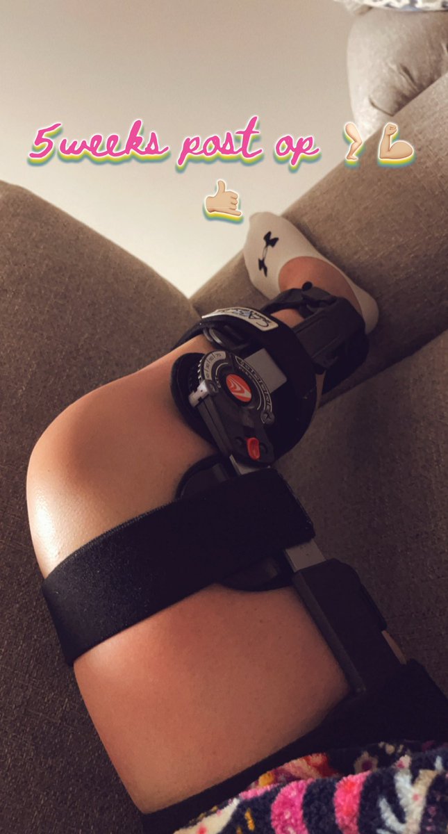 britstreeter's tweet photo. 5 weeks since ACL surgery. Here’s the progress 🤙🏼 https://t.co/40a1SAIjXq