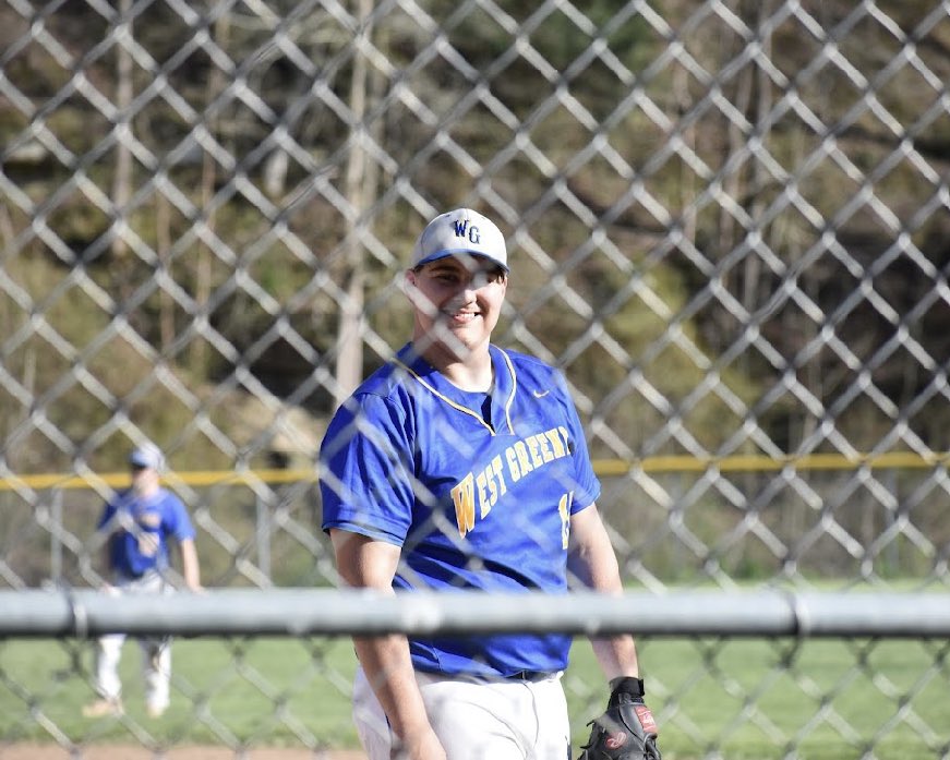 WGAthleticsPA's tweet image. Baseball, all smiles after clinching the section title outright tonight in their 11-5 win vs GCC. This is the school’s FIRST ever baseball section title! The boys are back in action tmr at GCC to close out section play! ⚾️👏🏻@AthleticsGreene @greenesports