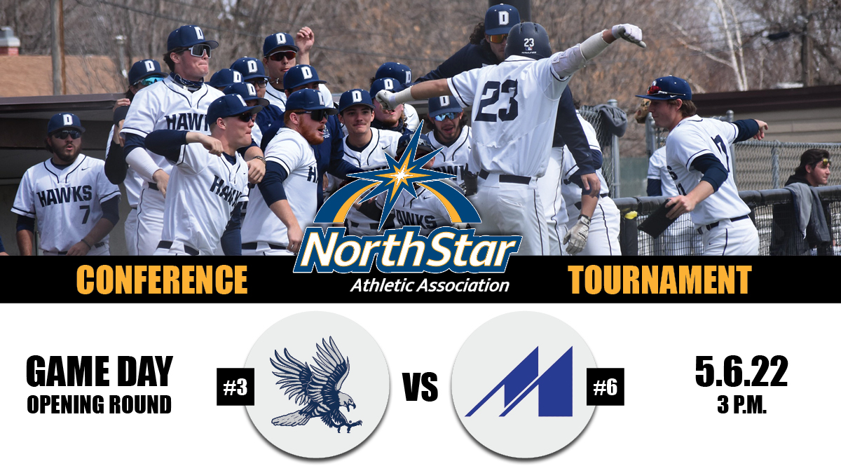 ⚾️ | The <a href="/BlueHawkBSB/">Blue Hawk Baseball</a> team earned a No. 3⃣ seed in the NSAA Conference Tournament! The Blue Hawks take on No. 6 seed Mayville State in the opening round on Friday at 3 p.m. in Forest City, Iowa! #hawksareup

📰 | bit.ly/3s7Fz8e