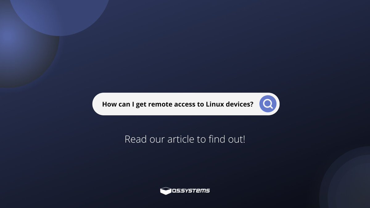 To fill the gap of solutions available to secure remote access to any hardware architectures, we developed ShellHub. Read our article to know how to get remote access to Linux devices with ShellHub: bit.ly/3F6isjP 
#linux #opensource #SSH