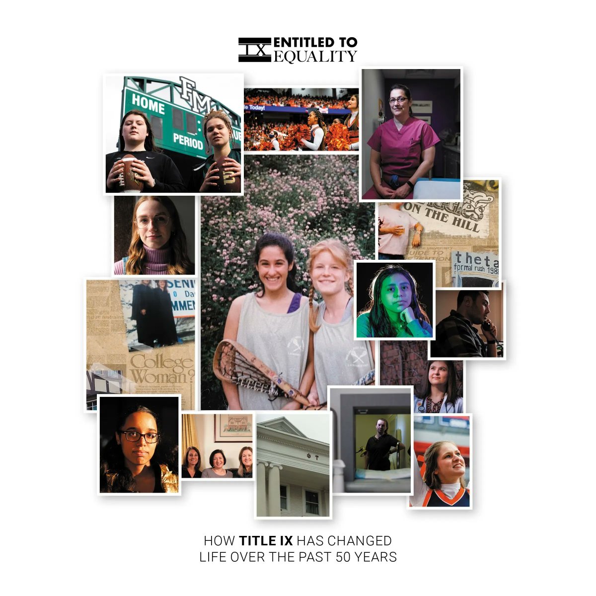 COMING TUESDAY: The NewsHouse's "Entitled to Equality" project about how Title IX has infiltrated our campus, athletics, and greater society. Follow #EntitledToEquality to learn the stories that make up a piece of history for gender equality. 

#entitledtoequality #titleix