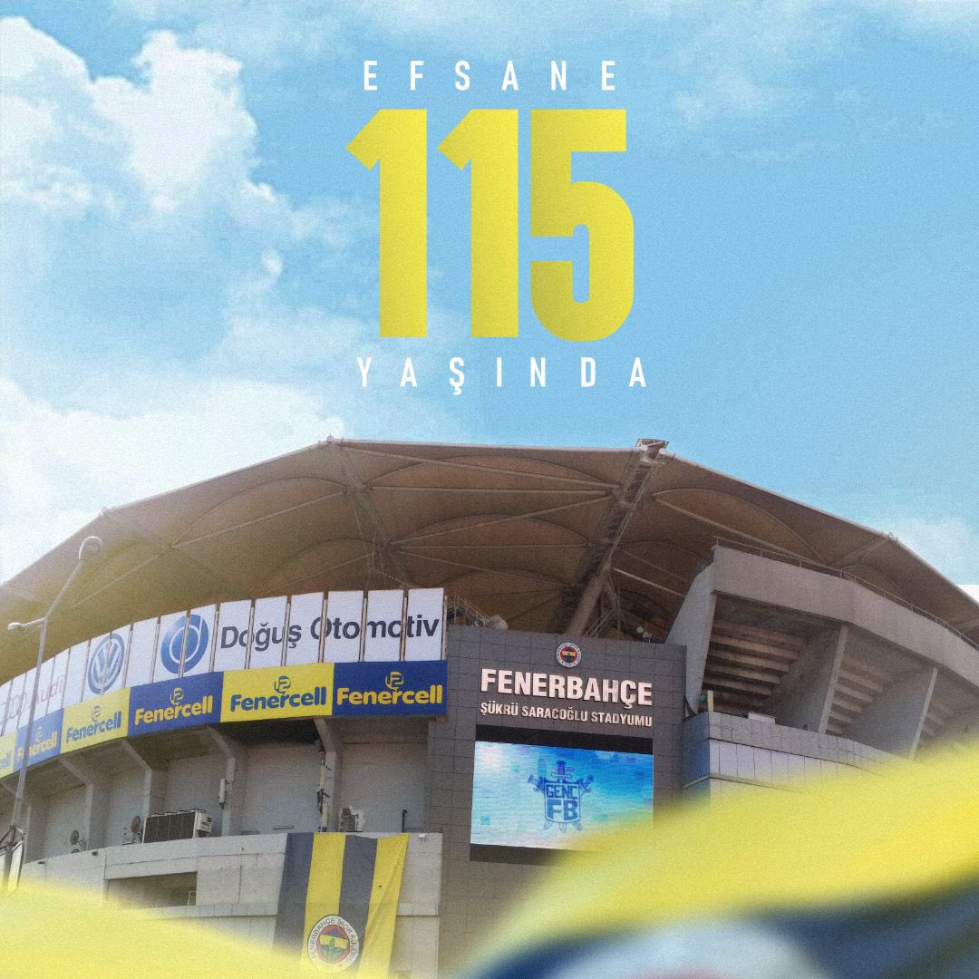 ADINLA, TARİHİNLE YAŞA FENERBAHÇE! #Efsane115Yaşında