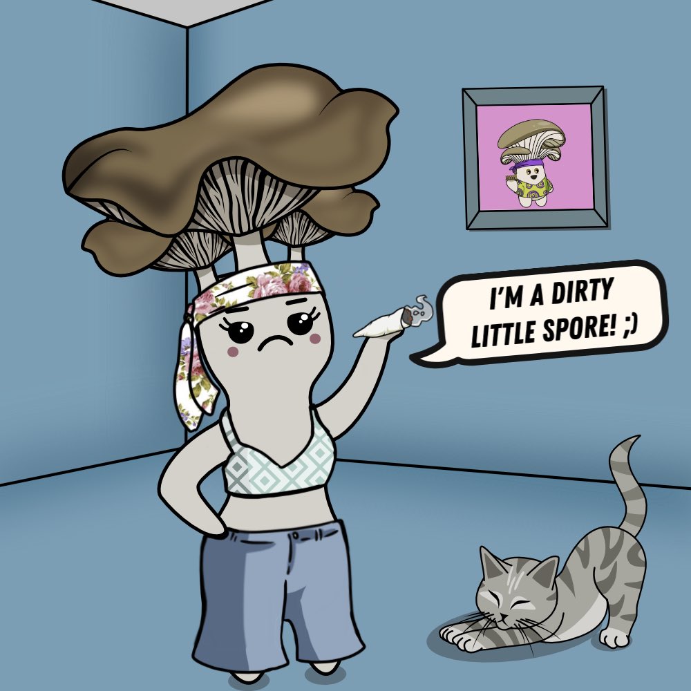 <a href="/FunGuysCNFT/">The FunGuys CNFT</a> Fungals minting!!! 35ada each! Fun, active community! Go get a few!!!! Look at my gal! #CNFT #NFTCommunity