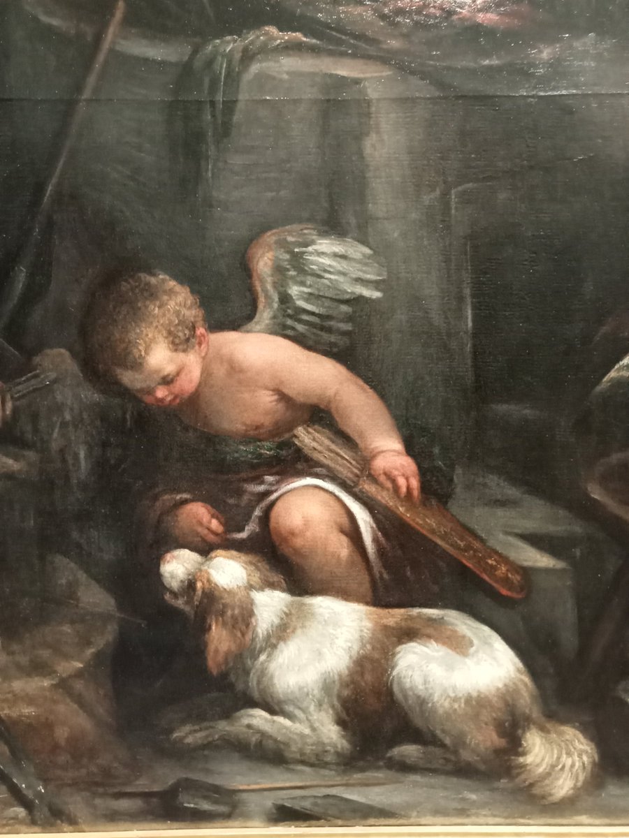 KenjiCosme's tweet photo. Van fotos de perritos que salen en pinturas en el Museo del Prado, nada más porque sí. https://t.co/thqCHFE3UQ