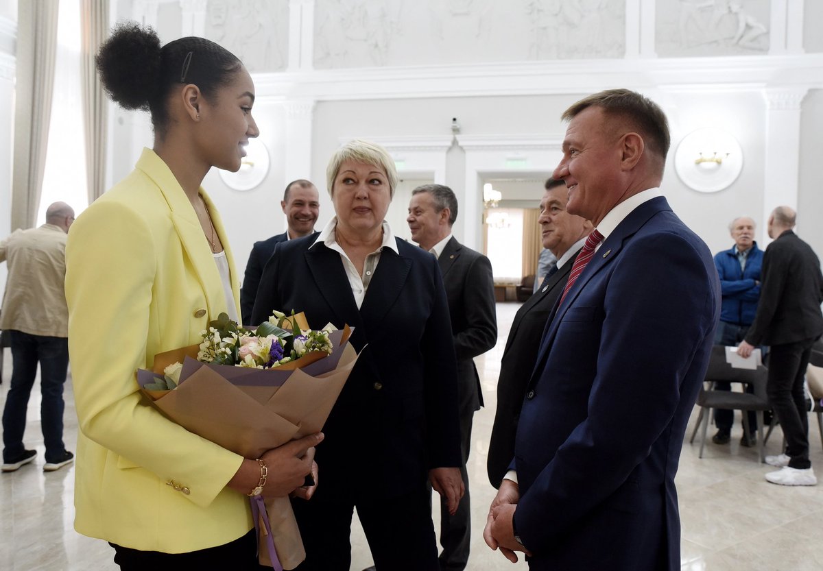 olainca21's tweet photo. We accept congratulations  from the Governor of the Kursk region 🏆 https://t.co/nL0E35e2Zy