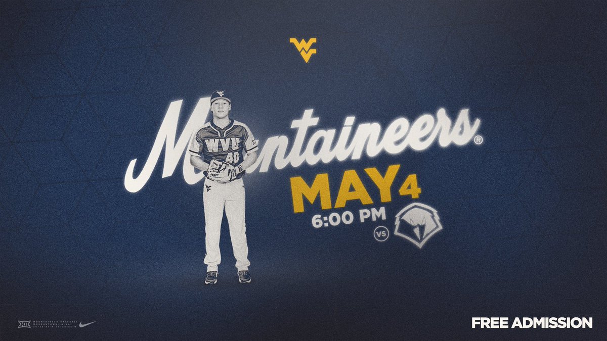 🚨 SCHEDULE UPDATE 🚨

We've added a home game against <a href="/UCWV_Baseball/">Charleston Baseball</a> on Wednesday night. Admission is FREE!

➡ wvusports.co/3w0WeLW

#HailWV