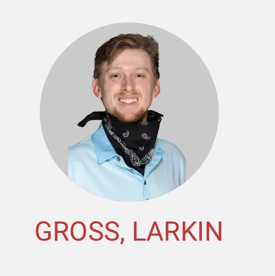 acaseofthegolf1's tweet photo. Larkin Gross is playing in the Wells Fargo this week. 

After he is going to ride a bronco or rob a bank. https://t.co/rRR4x4onZ5