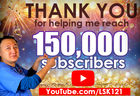 Thank you for helping <a href="/LukeKahng/">Luke S. Kahng</a> reach 150,000+ subscribers on YouTube! If you haven't already done so, please subscribe to his channel at YouTube.com/LSK121