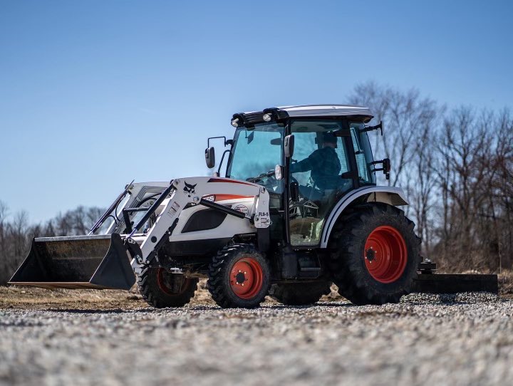 New gravel parking pad ✅ Quick work with @bobcatcompany. #IAmBobcat #OneToughAnimal #Sponsored