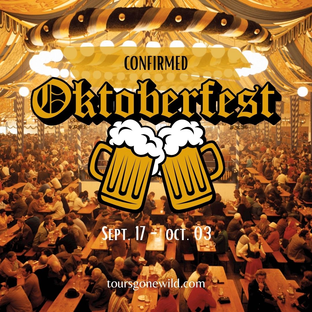toursgonewild's tweet photo. On Friday, the mayor of Munich (Dieter Reiter) officially confirmed the festival to happen in 2022! With the situation improving around the world, we were very optimistic it would happen, but now it's official! #oktoberfest #oktoberfestmunich #octoberfest2022 #oktoberfest2022 https://t.co/gu4OnHZ2v3
