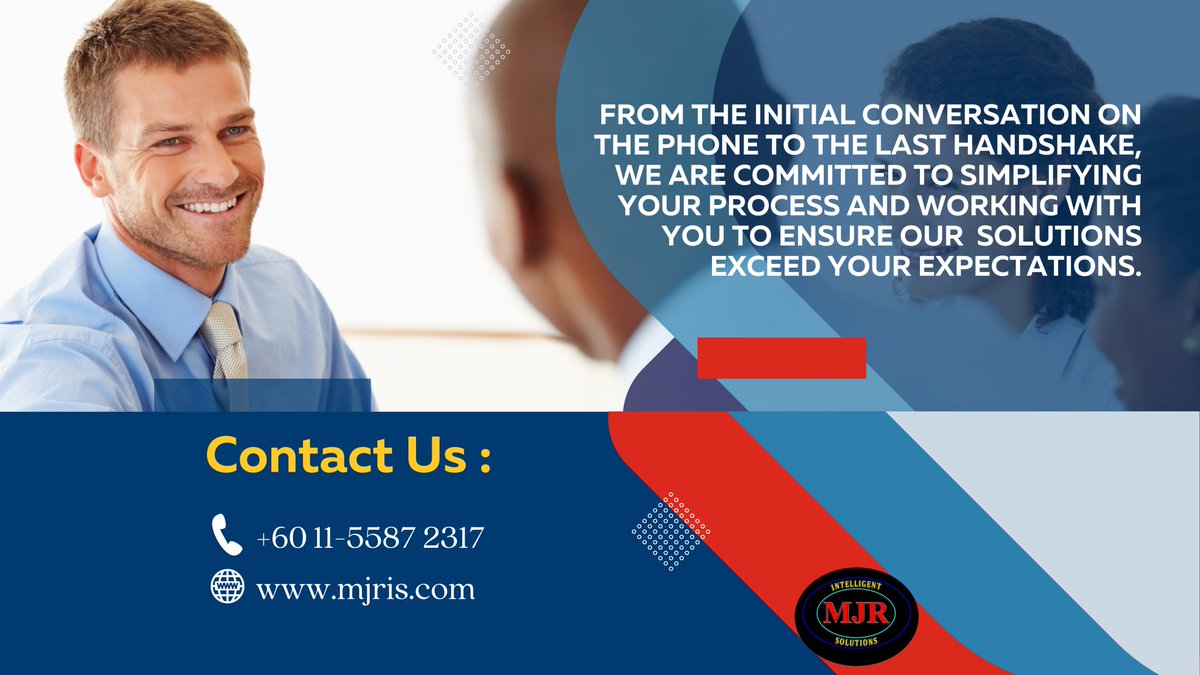 MJRIS17's tweet photo. 💥From the initial conversation on the phone to the last handshake, we are committed to simplifying your process and working with you to ensure our solutions exceed your expectations. 💥
🌍https://t.co/6alopk1974
☎+60 11-5587 2317
#technologysolutions #techsolution #technology https://t.co/mWdFARKr3k