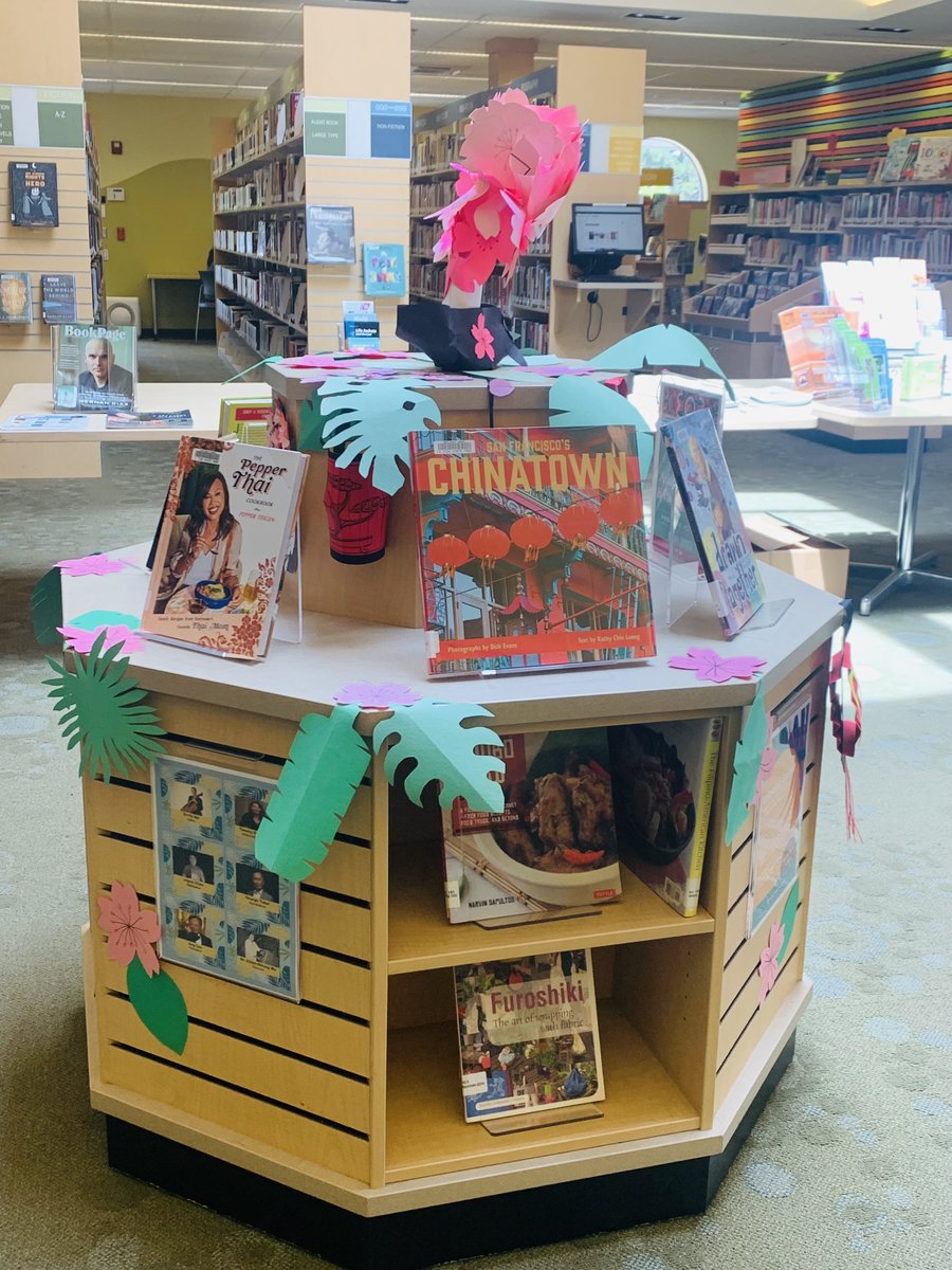 Napa_Library's tweet photo. It's Asian American and Pacific Islander Heritage Month! Stop by the American Canyon or Napa Libraries to see displays full of books written by AAPI authors.
#NapaCountyLibrary #Libraries #AAPI #AsianAmerican #PacificIslander #History #Heritage https://t.co/sxeVFHFAn7