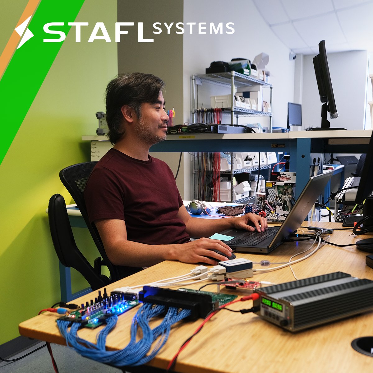 Stafl_Systems's tweet image. Calling all top electrical engineers! We offer highly competitive compensation, benefits, and ample opportunities for career expansion.

Stafl Systems is hiring EE’s, Senior EE’s, and Test EE’s for our rapidly growing team.

Apply today! staflsystems.com/careers/

#hiring