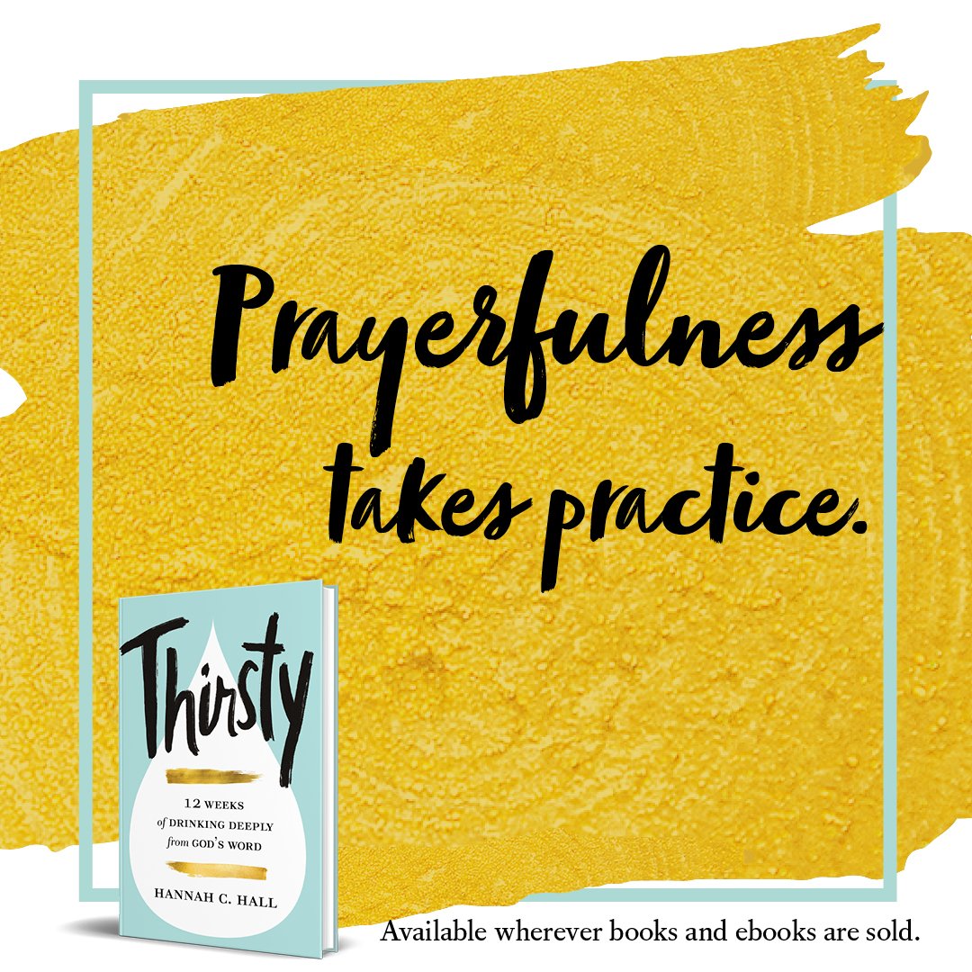 HannahCHall's tweet photo. Week 3 of Thirsty focuses on 1 Thessalonians 5:16–18: "Rejoice always, pray without ceasing, give thanks in all circumstances; for this is the will of God in Christ Jesus for you." 

Living out of a place of constant prayer takes practice, but I'm thankful for a God who listens. https://t.co/z6rZqxVGtD