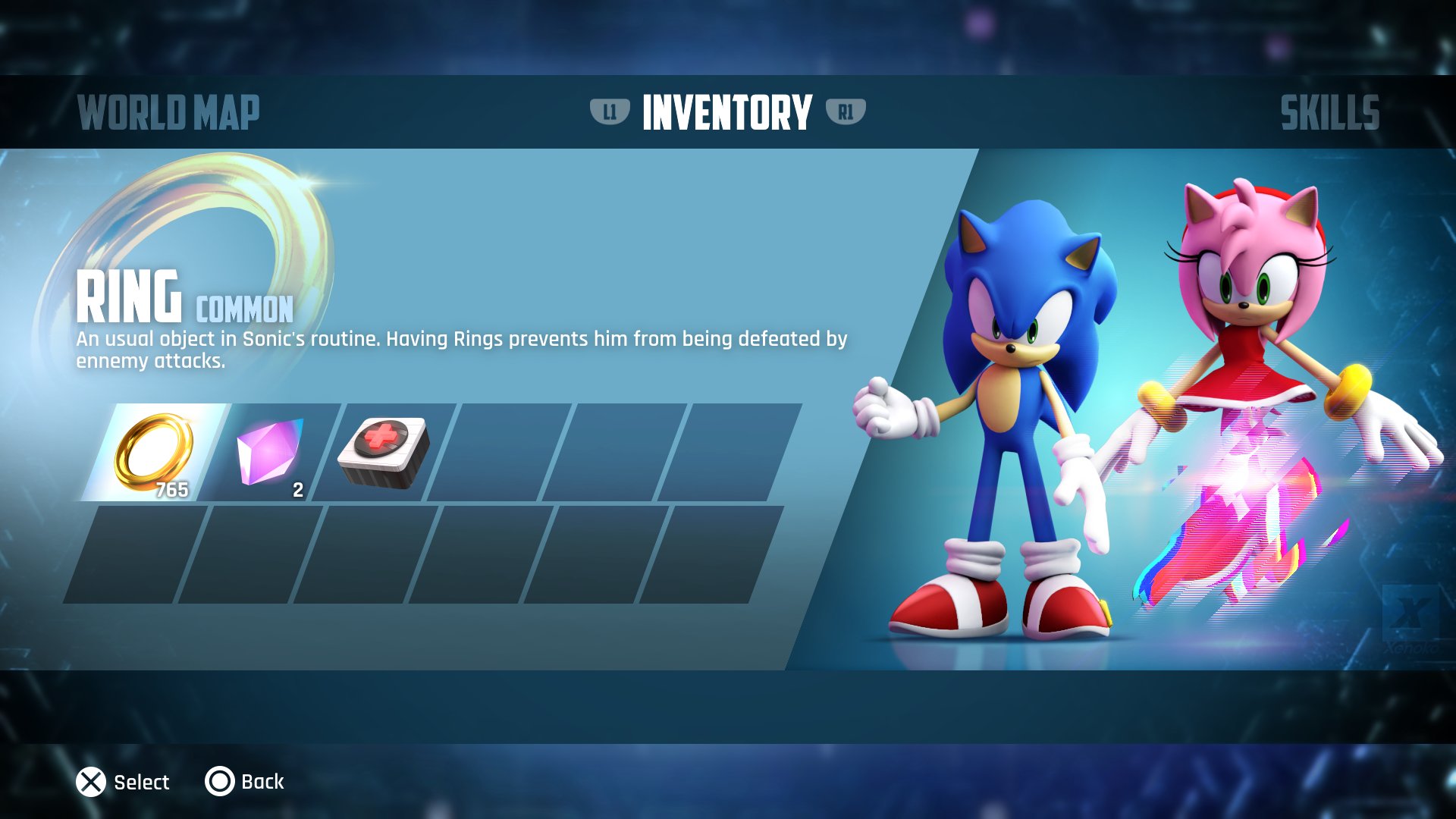 Xenoko on X: Felt like reposting my Sonic Frontiers UI mockups