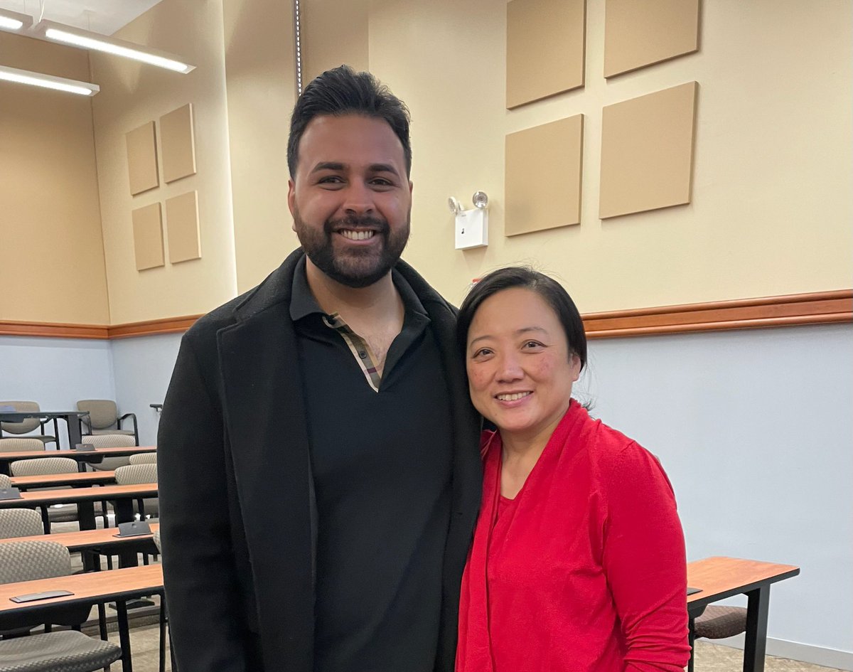 What a way to end the year! Omar Alem, an Access Lex Post-College Program alumnus, sat in on Professor Chiu’s last criminal law class on Thursday. Congrats, Omar, on joining <a href="/StJohnsLaw/">StJohnsLaw</a> incoming 1L cohort!