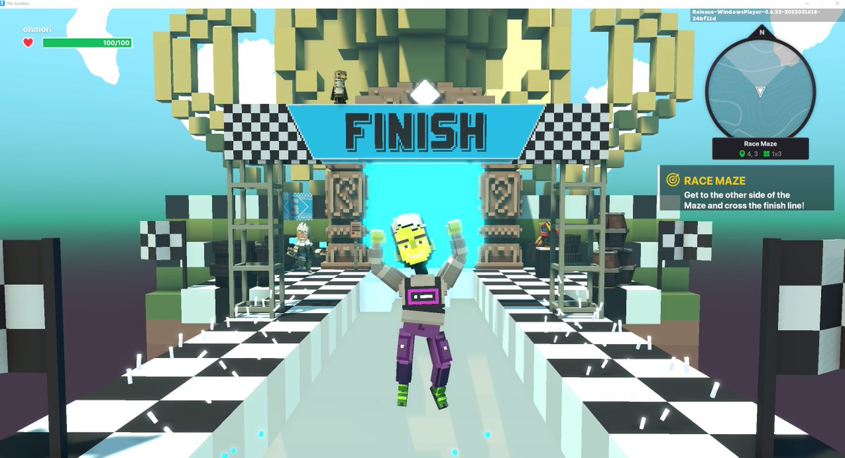 2cocoNFT's tweet photo. @TheSandboxGame @TheSandboxGame
 
hahaha!! #Sandbox #Metamask #racemazechallenge #NFT #NFTCommunity https://t.co/LF0jigjJmX