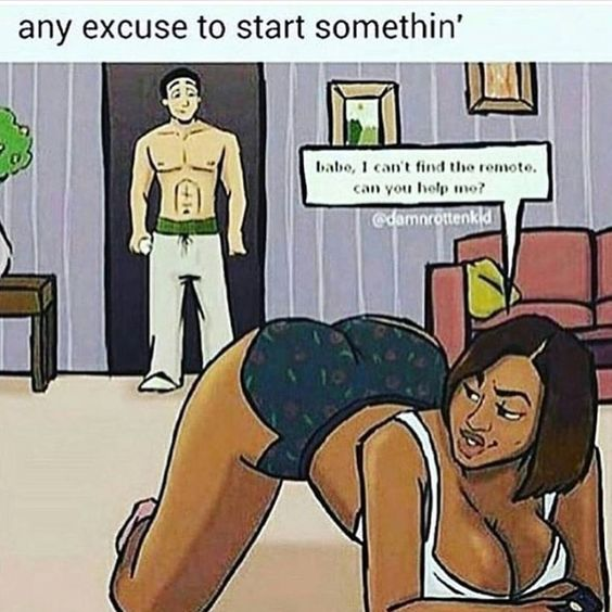 Ubrothaa's tweet photo. #relatable #freakyshit #thatfreaky #love  #girls #cartoon #naugthy 
I think we all know what's following https://t.co/qAqxuj1GMy