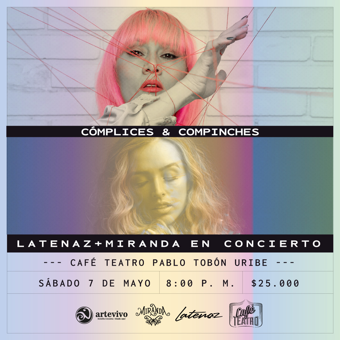 DSanIgnacio's tweet photo. Iniciamos el mes de mayo con una semana cargada de teatro, música y comedia. 💛 Visita el Distrito San Ignacio y prográmate con la Agenda Cultural que tenemos para ti. 📅
#AgendaCultural #DistritoSanIgnacio #Medellin #SomosDistritoSanIgnacio #Mayo https://t.co/l9l4Mkksti