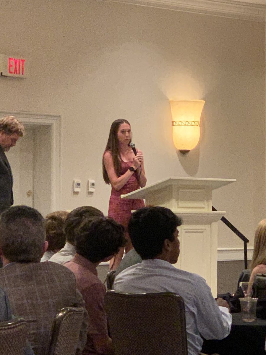 akxctf's tweet photo. Thanks to @SCSportsReport for the GREAT 1st annual Charlotte Track Awards. Congrats to AK winners Jamier Moten (Sprinter of the Yr) &amp; Caitlin Peck (Leadership Award) AND finalists Xavier Branker, Taylor Fenton, Patrick Gibbons,Tyler Glover &amp; Raghav Gopalakrishnan! @AKSportsInfo https://t.co/fe7PIbemgl