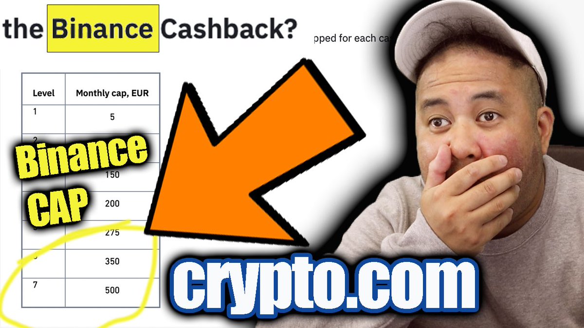 〰️
CryptoDotCom Rewards Cap compared to Binance

NO CAP !!!

CryptoDotCom still offers more!!

Video Link 👉🏽 youtu.be/PhnELdMAVOU