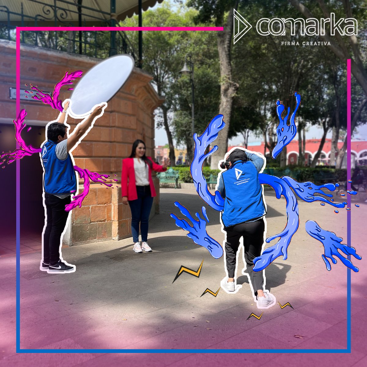 SomosComarka's tweet photo. 😎 Contigo, juntos alcanzamos los objetivos de tu marca.

#Comarka #FirmaCreativa #MarketingDigital #MarketingPolítico https://t.co/K1Tfy1WoFb