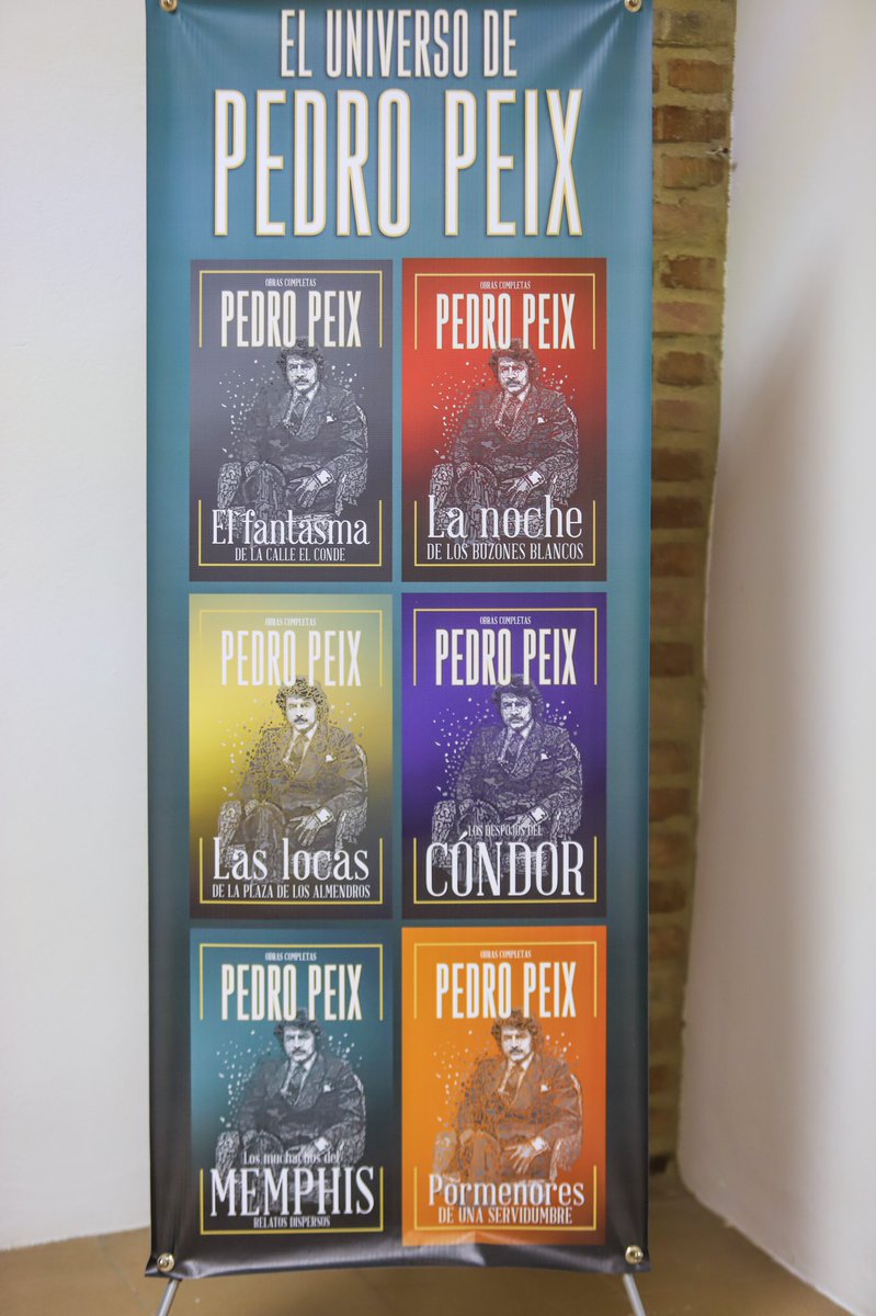 FilSD2022's tweet photo. Adentrarse en la figura y la obra del escritor Pedro Peix equivale a sumergirse en sus pensamientos profundos y originales. También es una puerta abierta a un mundo literario único.
¡En este último día de la #FILSD2022 revivimos su legado en el Pabellón Pedro Peix!
#VenAlLibro https://t.co/aJLOMcVLJQ
