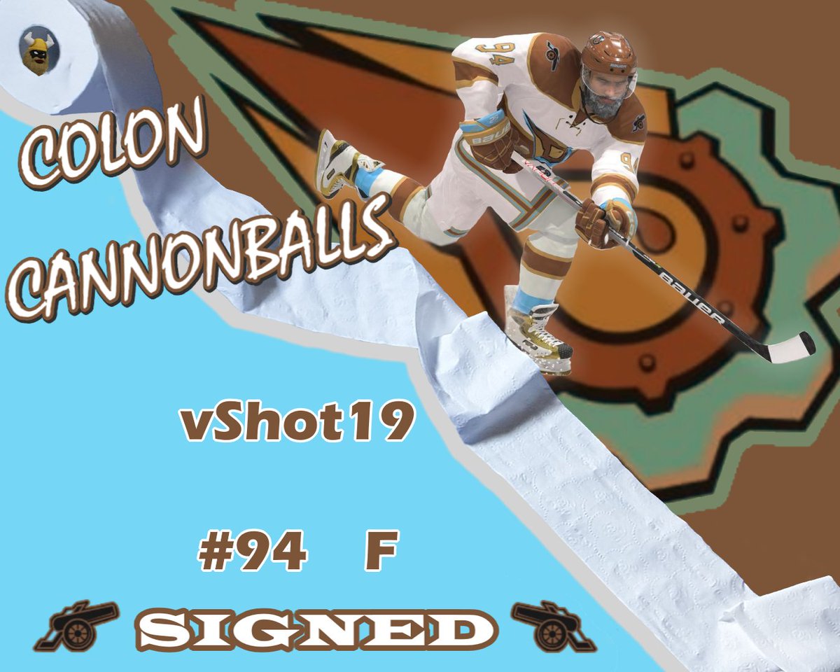 Your Cannonballs have signed vShot19 for Season 10 in the <a href="/IceTiltHL/">ITHL</a>. 

Excited to have another Sudbury resident on the squad!