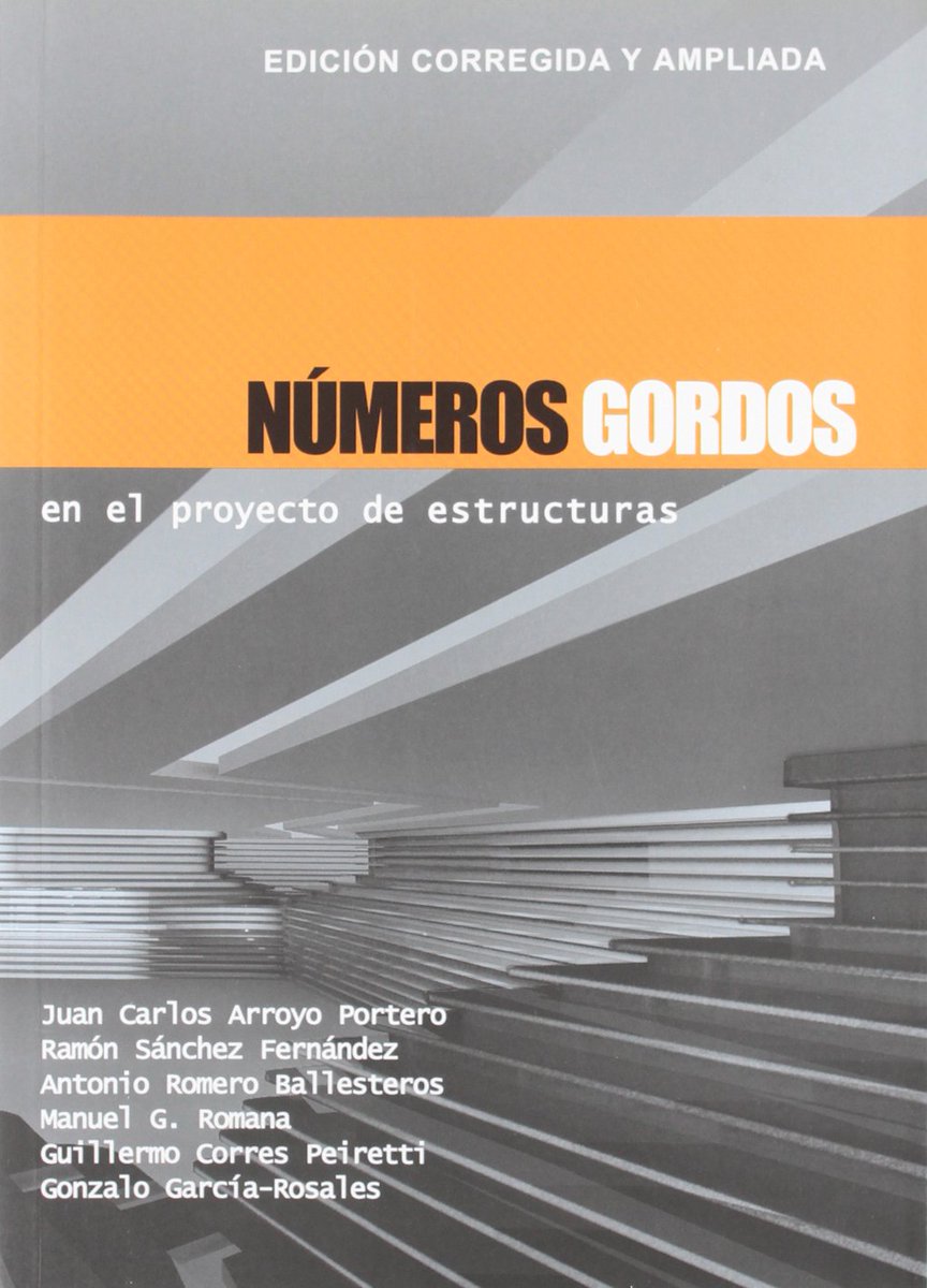LibrosConstruc's tweet photo. Números Gordos en el proyecto de estructuras: Edición corregida y ampliada” de @jc_arroyo 

https://t.co/BQohhTMNl7

#Arquitectura #Estructuras #Construcción #LibrosArquitectura #LibrosConstrucción https://t.co/G3sVdqM6Vu