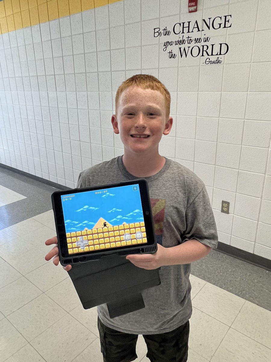 Rider has gotten over 3000 plays on his video he coded in class! Awesome work! #180dayswithmrssherman <a href="/bloxels/">Bloxels</a> <a href="/MRI_Family/">MRI</a> @msbergs_class #giftedteacher