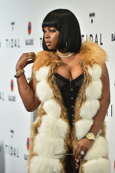 Remy ma just arrived to the. 