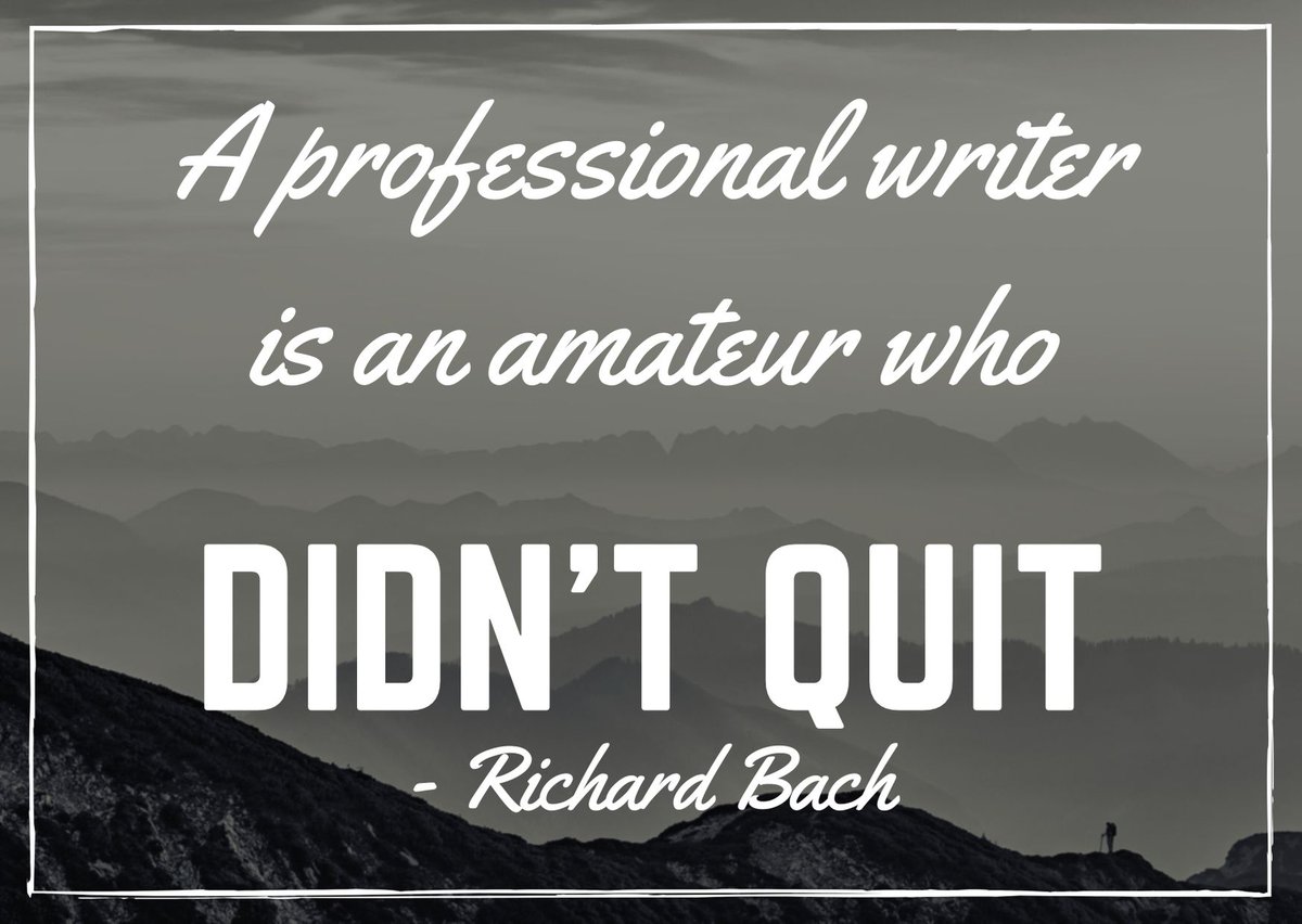 ARMunro_writes's tweet photo. Hey, #writingcommunity - I need to hear your story, so DON'T QUIT. #writerslife, #amwriting https://t.co/7i7GtJw3IM