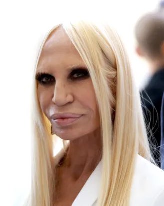 Happy Birthday to myself and Donatella Versace. May one of us age more gracefully than the other. 