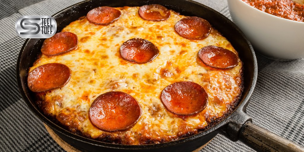 SteelStuff4U's tweet photo. Let's ditch the premade sandwiches this camping season and opt for something more savory and fast to enjoy! Expand your menu with our fireballs or firepits! Skillet pizza? Yes, please!

#fireballs #steelfireball #customsteelfirepit #customfireball

https://t.co/UMw9DxcQ6D https://t.co/D8Uvx5yaYR
