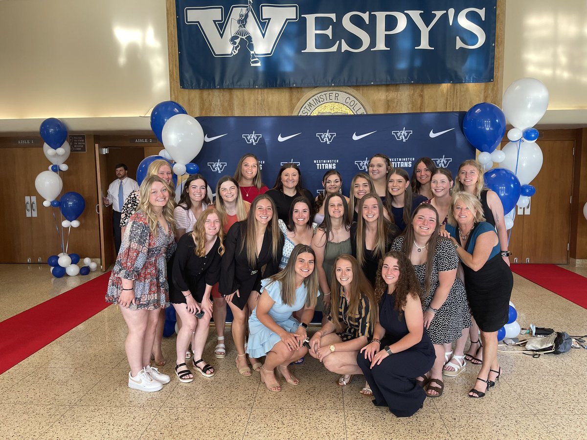 The Titan Softball Team has arrived at the Wespy’s! #titanpride #WESPYS2022