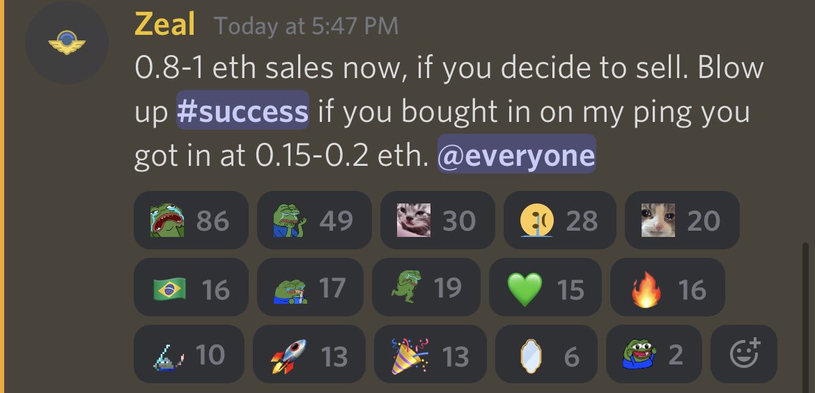 mirrorpass_xyz's tweet photo. Mirror Holders feasted on @EthmojiClub! 😜

Live Trading Play

• Initial Floor Price: 0.15-0.2 ETH
• Peak Floor Price: 0.8-1 ETH

All within 30 minutes. https://t.co/jAFXthgUe5