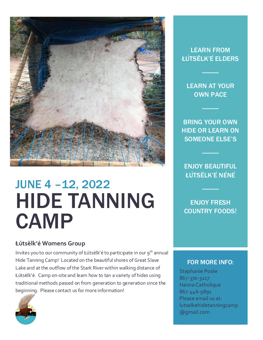 please share and contact us for more info.!!.. #lutselkehidecamp