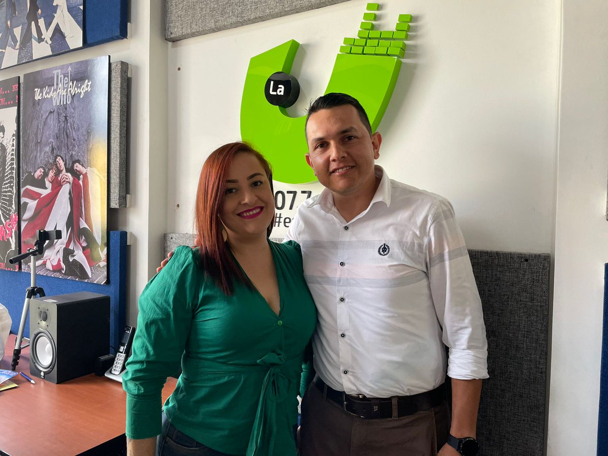 udes_oficial's tweet photo. #EmprendeUDES | Jorge Alexis Tobón Rodríguez y Diana Marcela Duque Contreras, #GraduadosUDES de la maestría en Psicología Jurídica y Forense, fueron entrevistados en la emisora @LaU107radio el pasado viernes 📻
🎙️ Allí contaron detalles de su empresa Psicoperitaje Forense 🔍🕵️ https://t.co/xlz3TekQFG