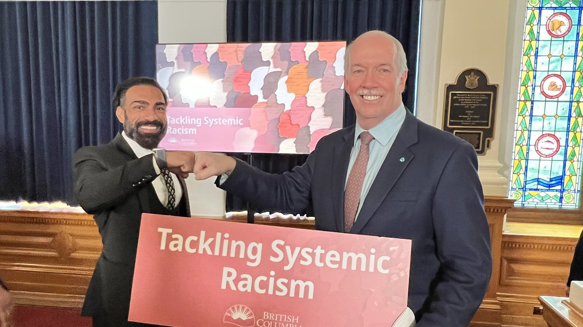 royalacademyorg's tweet photo. Congrats @rachnasinghndp, @johnhorgan4bc @ravikahlonnorthdelta @governmentofbc on the #AntiRacismDataLegislatipnAct

We are proud partners in this historic act &amp; look forward to working together to make an equitable &amp; just BC. 

@poeticjfdn @neeti420 @milsingh @NaveenGirn https://t.co/c6T2W0gOym