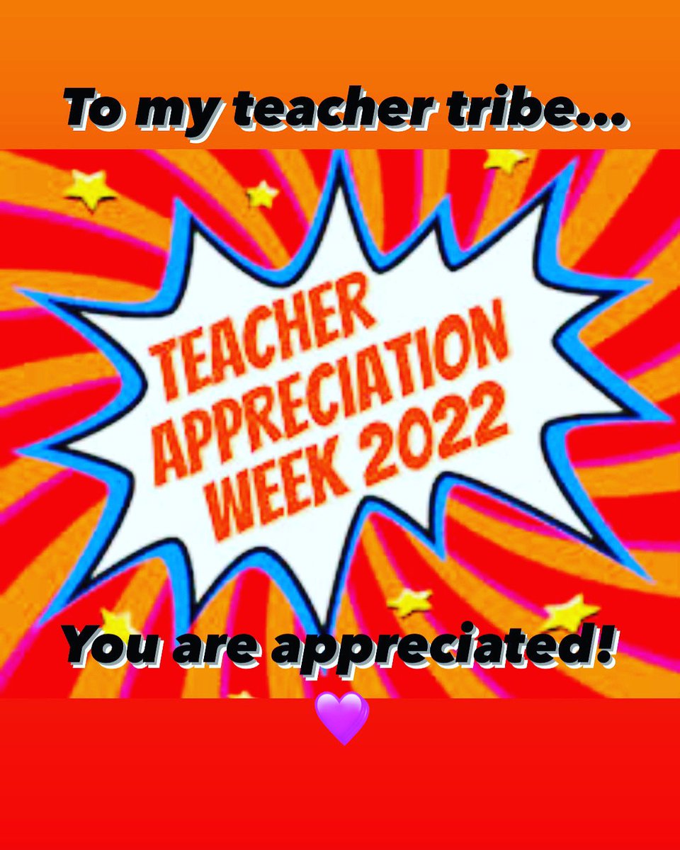 #TeacherAppreciationWeek