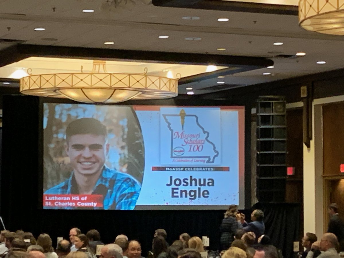 Last Sunday, Josh Engle, LHS Senior was recognized by Missouri Association of Secondary School Principals as a TOP 100 Scholar in the State of Missouri. 

The award is based on GPA, ACT/SAT, class rank, advanced credits, attendance, citizenship, &amp; service.

Congratulations Josh!