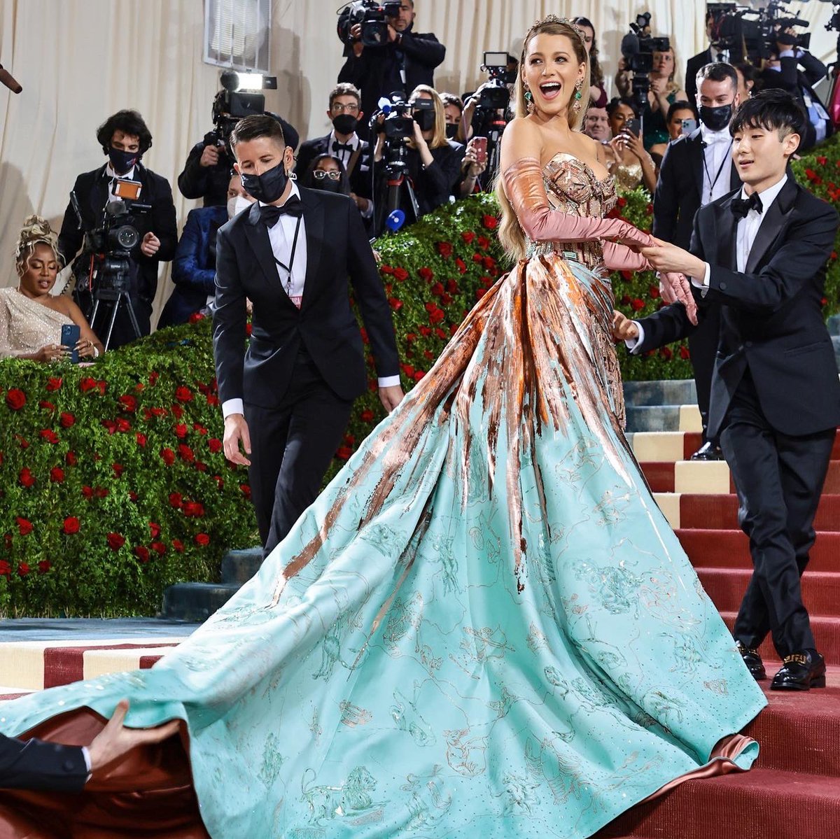 Blake Lively has won! #MetGala