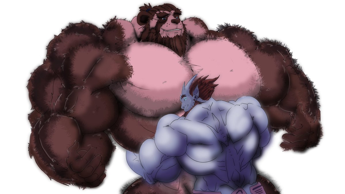 ShepardNeo's tweet image. Neo sure like to hug his bug fluffy panda of Natlas.
(Best place to sleep on👀)

Awesome birthday gift I got from @UN_Wellko who commissioned @G1yphic to do it.😋
Go check both of them😉